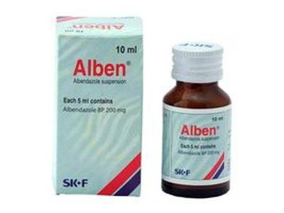 Alben 200mg/5ml Suspension