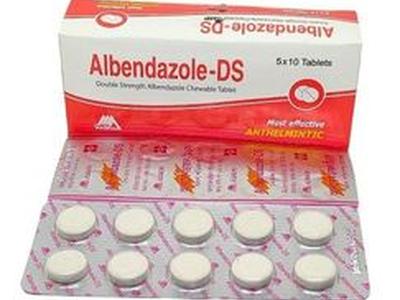 Albendazole-DS 400mg Tablet