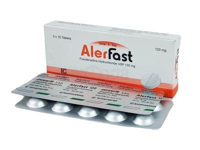 Alerfast 120mg Tablet