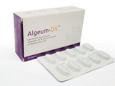 Algeum-DX 600mg+400IU Tablet