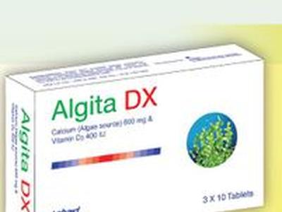 Algita-DX 600mg+400IU Tablet