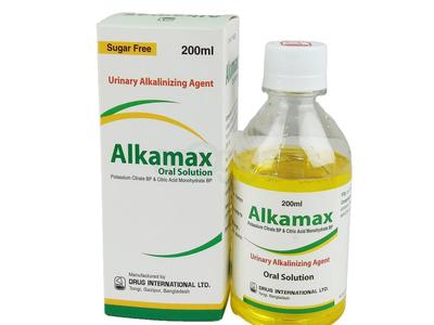 Alkamax (1500 mg+250 mg)/5 ml Oral Solution