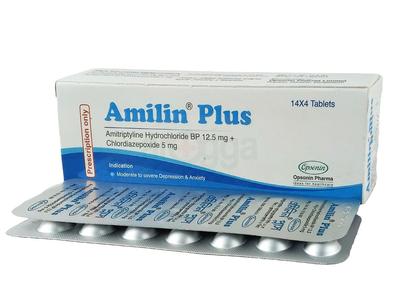 Amilin Plus 12.5 mg+5 mg Tablet