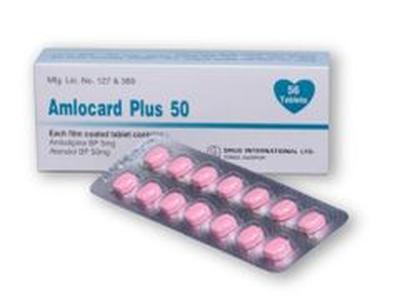 Amlocard Plus 5mg+50mg Tablet