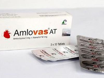 Amlovas AT 5mg+50mg Tablet