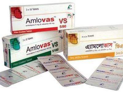 Amlovas VS 5/80 10mg+80mg Tablet