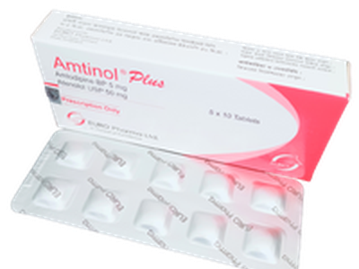 Amtinol Plus 50 5mg+50mg Tablet