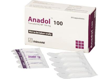 Anadol 100 mg Suppository