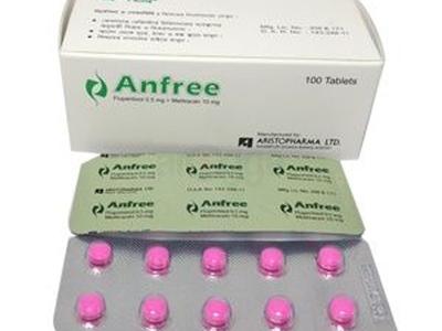 Anfree 500 mcg + 10 mg Tablet