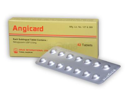Angicard 0.5 mg Tablet