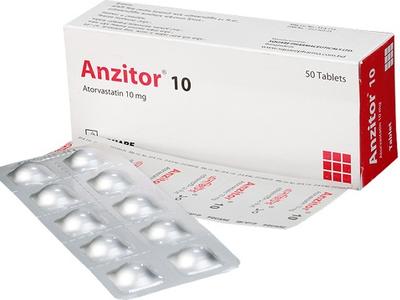 Anzitor 10 mg Tablet