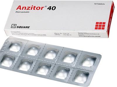 Anzitor 40 mg Tablet