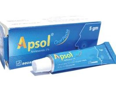 Apsol Paste 5% Oral Paste