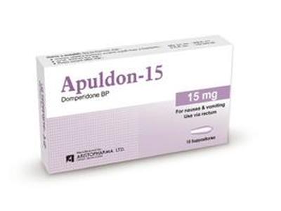 Apuldon 15mg Suppository
