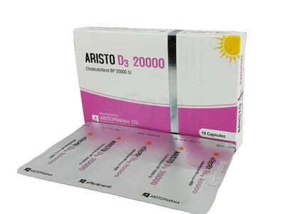 Aristo D3 20000 20000 IU Capsule