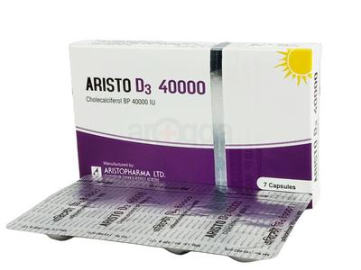 Aristo D3 40000 40000 IU Capsule