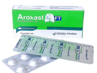 Arokast FT 4mg Tablet