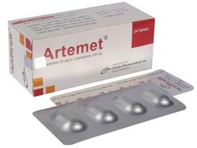 Artemet 20mg+120mg Tablet