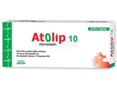Atolip 10 mg Tablet