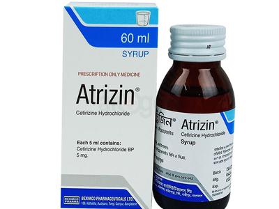 Atrizin 5 mg/5 ml Syrup
