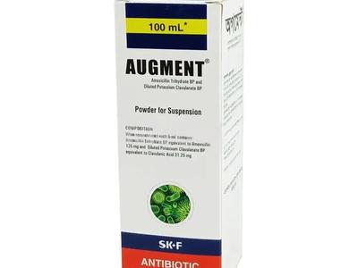 Augment 125mg+31.25mg/5ml Powder for Suspension