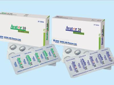 Avator 20 20 mg Tablet