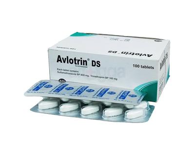 Avlotrin DS 800 mg+160 mg Tablet