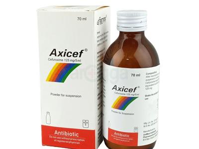 Axicef 125 mg/5 ml Powder for Suspension