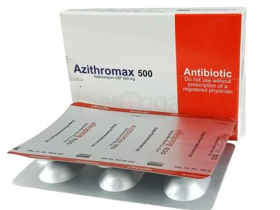 Azithromax 500 mg Tablet