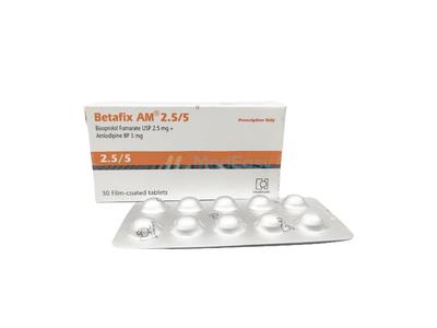 Betafix AM 2.5 mg+5 mg Tablet