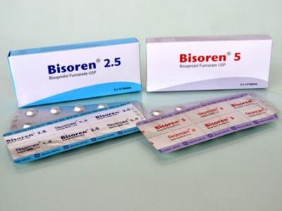 Bisoren 2.5 2.5mg Tablet