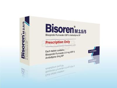 Bisoren M 2.5 mg+5 mg Tablet