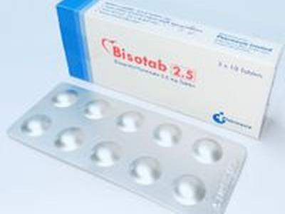 Bisotab 2.5 2.5mg Tablet
