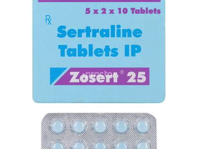 Zosert 25 mg Tablet
