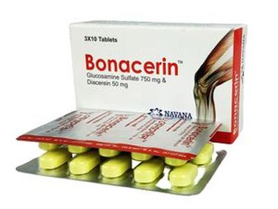 BONACERIN 50 mg + 750 mg Tablet