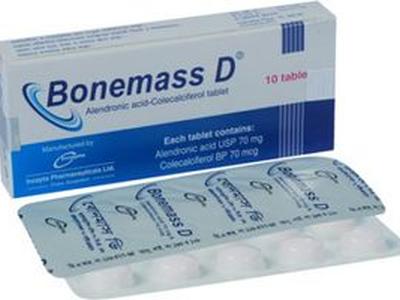 Bonemass D 70mg+2800IU Tablet