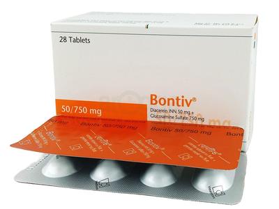 Bontiv 50 mg + 750 mg Tablet