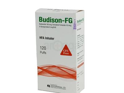 Budison- FG 160 mcg + 4.8 mcg + 9 mcg/Puff Metered Dose Inhaler