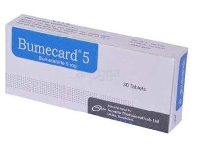 Bumecard 5 mg Tablet