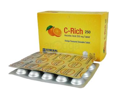 C Rich 250mg Tablet