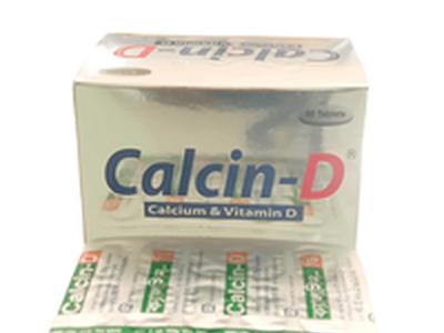 Calcin D 500mg+200IU Tablet