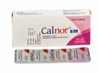 Calnor 5/20 5mg+20mg Tablet