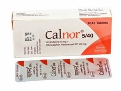 Calnor 5/40 5mg+40mg Tablet