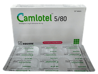 Camlotel 5/80 80mg+5mg Tablet