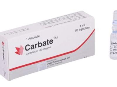 Carbate 100 mcg/ml IV Injection