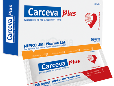 Carceva Plus 75 mg+75 mg Tablet