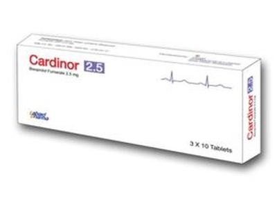 Cardinor 2.5 2.5mg Tablet