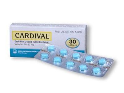 Cardival 80 mg Tablet