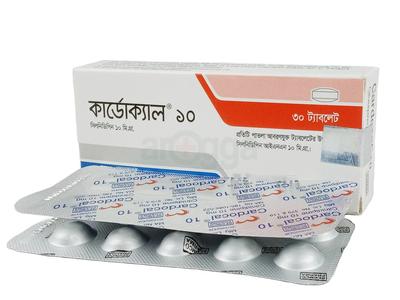 Cardocal 10 10 mg Tablet