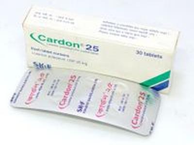 Cardon 25 25mg Tablet